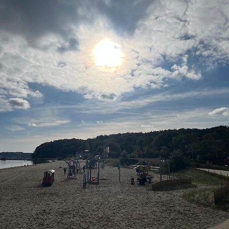 Lieblingsplatz -Wunderschoen, Mit Blick Auf Die Foerde 哈里斯莱 外观 照片